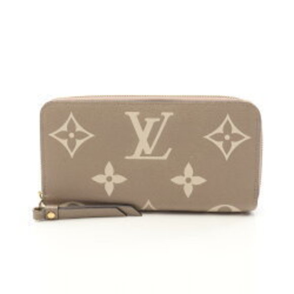 Louis Vuitton Zippy Wallet Empreinte Tourterelle Cream Long White - Picture 1 of 8